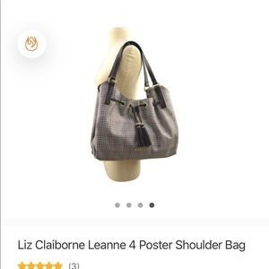 New Liz Claiborne shoulder bag.